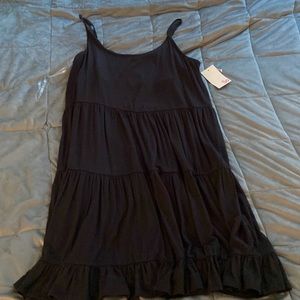 Size large black sundress never worn